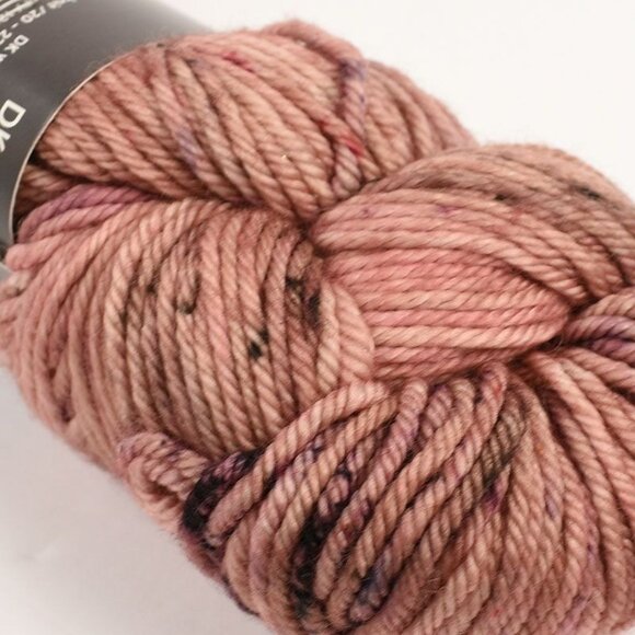 MadelineTosh Hand Dyed Yarn DK Twist Merino Wool 250 Yds Color Copper Pink - Picture 2 of 4